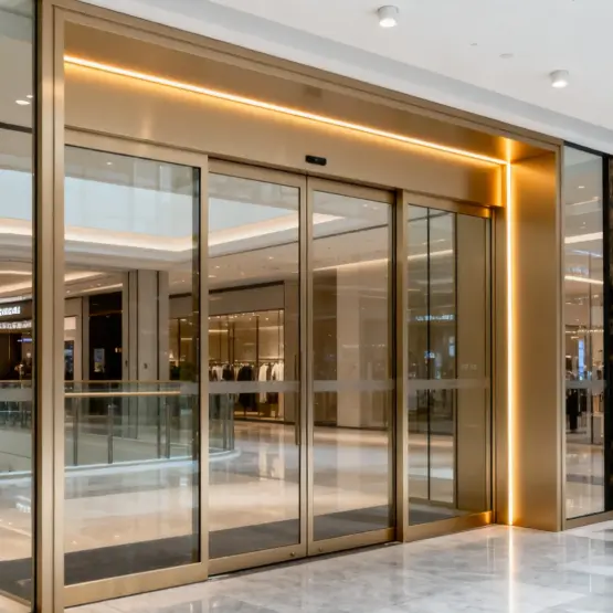 Електрични врати од алуминиумска легура